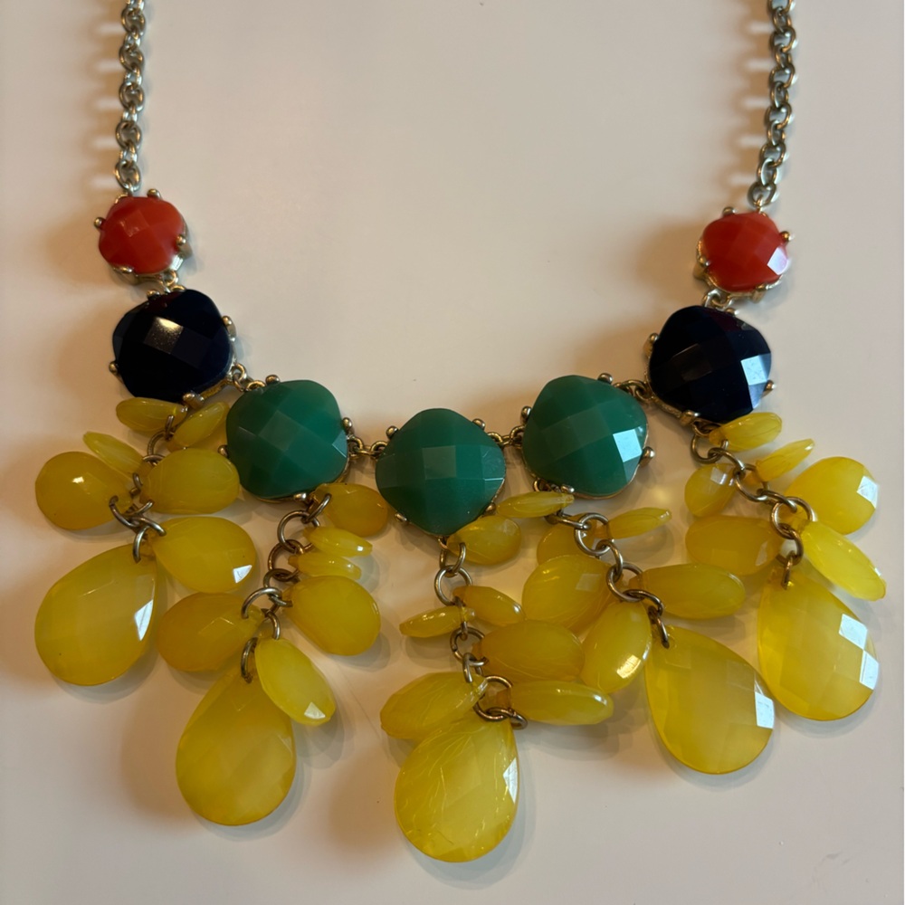 World Market colorful necklace never worn